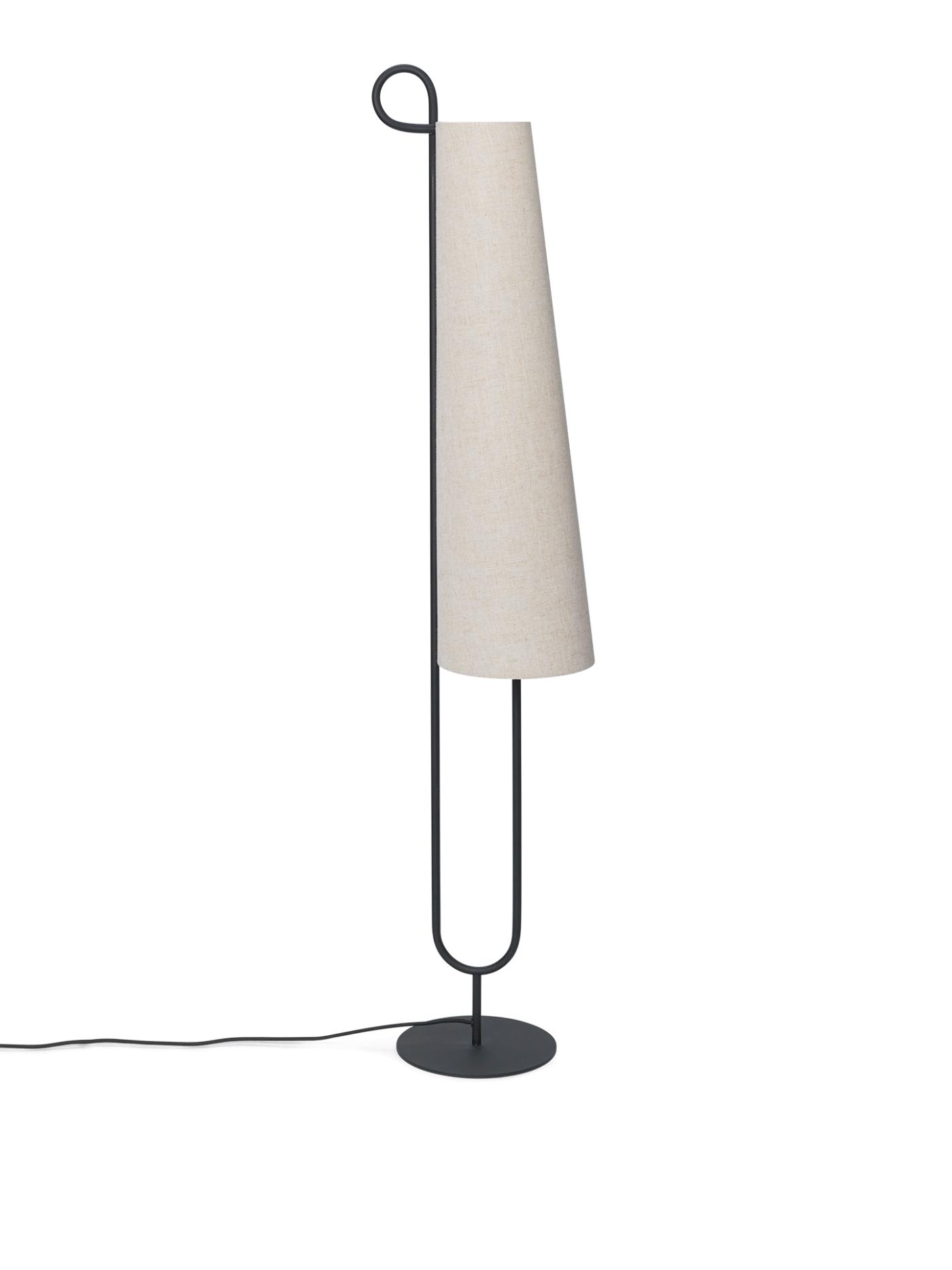 Ancora Floor Lamp – Black/Natural – Ul Floor Lamps