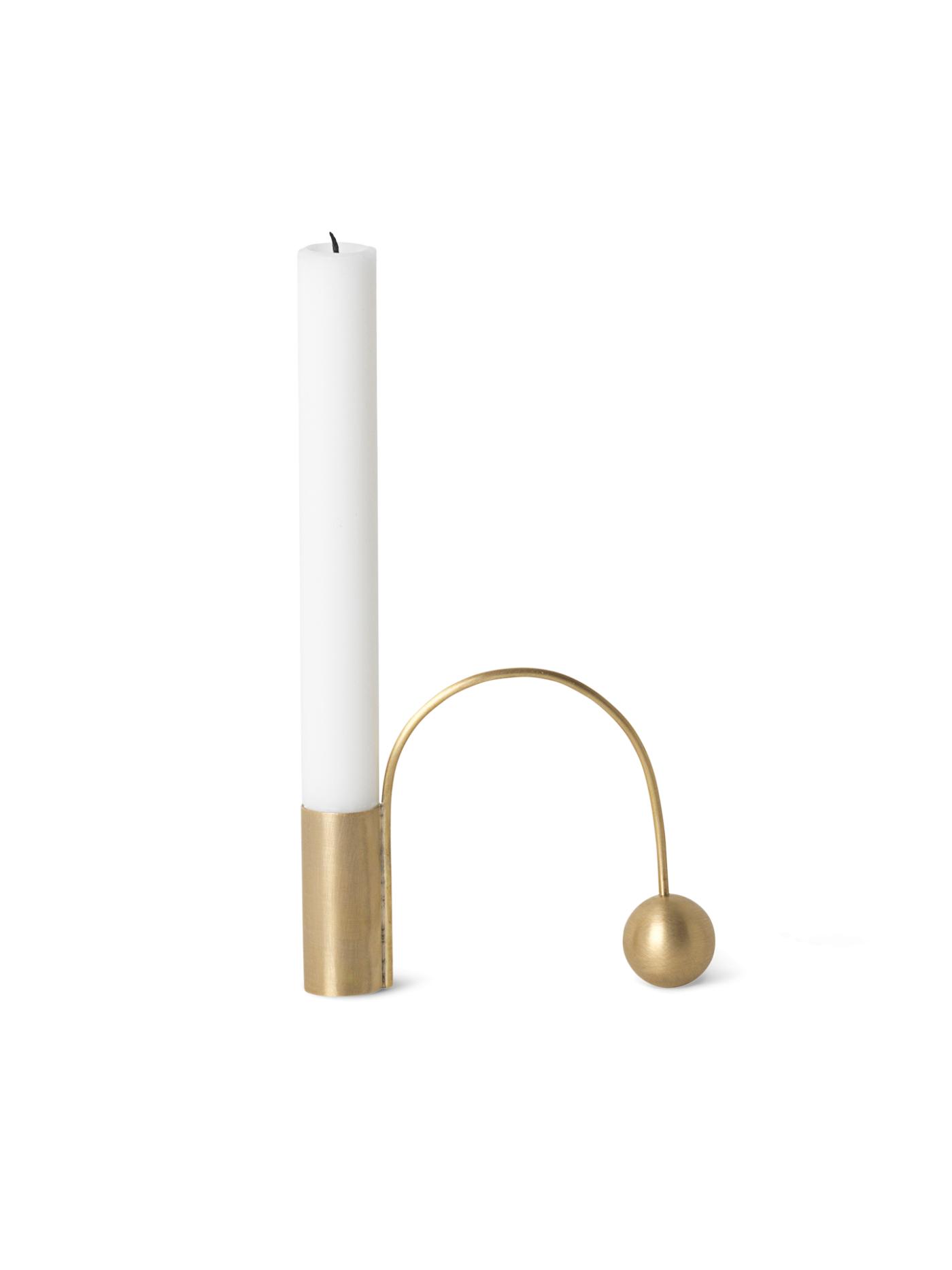 Balance Candle Holder – Brass Accessories