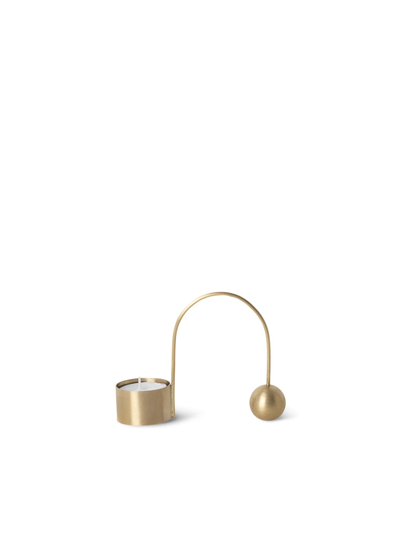 Balance Tealight Holder – Brass Accessories