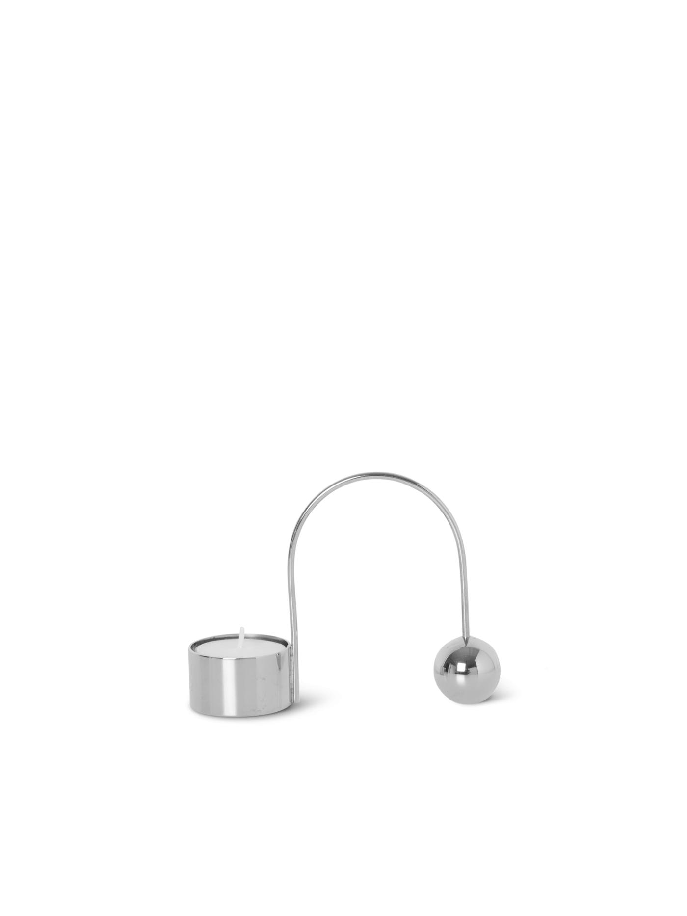 Balance Tealight Holder – Chrome Accessories