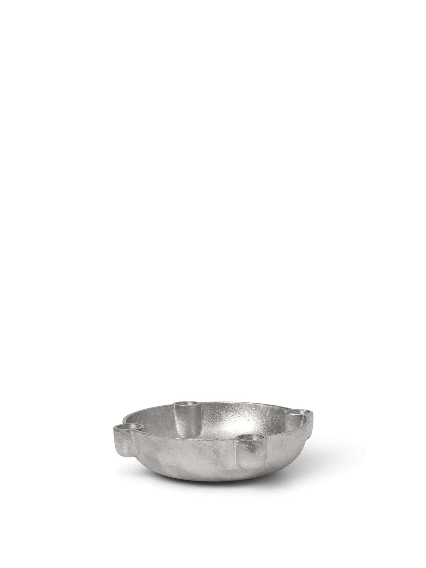 Bowl Candle Holder – Medium – Aluminium Accessories