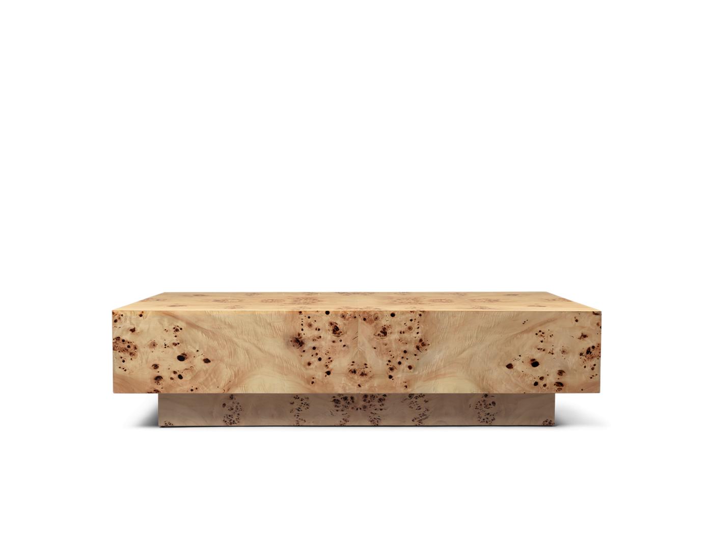 Burl Coffee Table – Natural Furniture