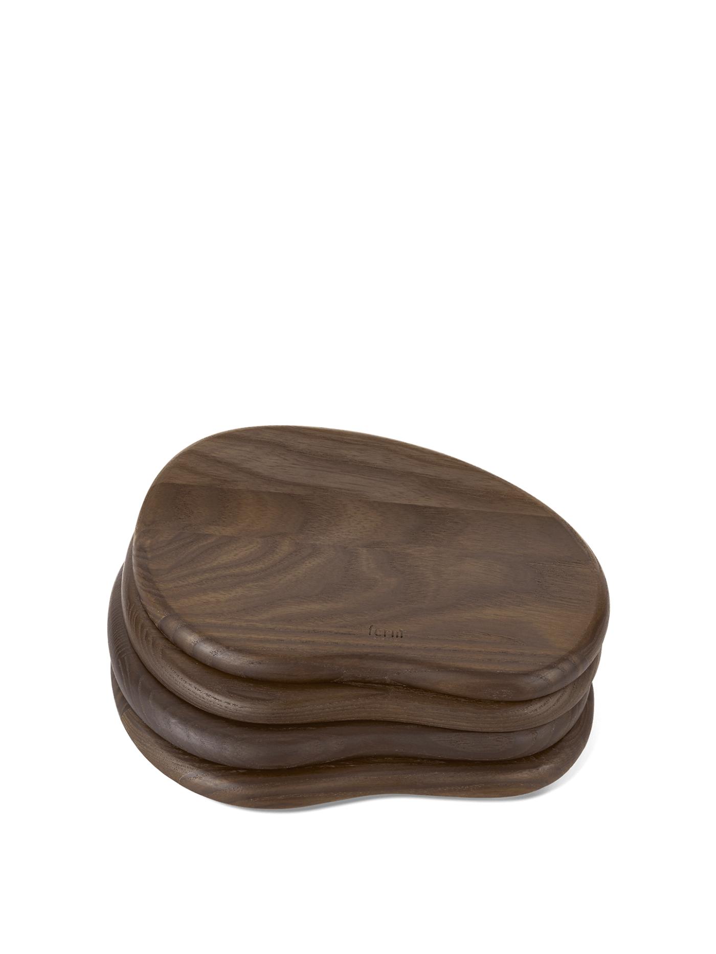 Cairn Butter Boards – Set Of 4 – Dark Brown Kitchen