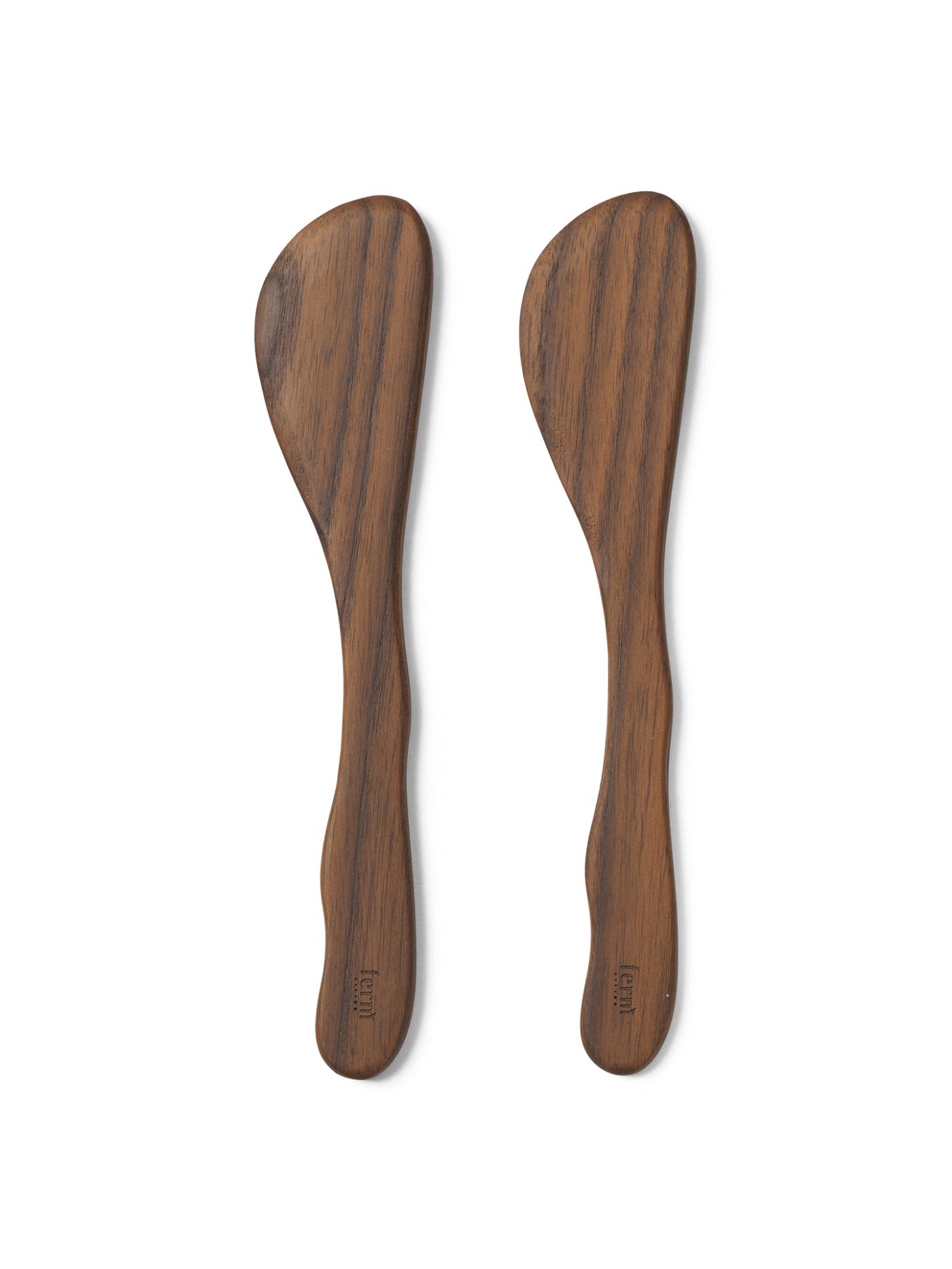 Cairn Butter Knives – Set Of 2 – Dark Brown Kitchen