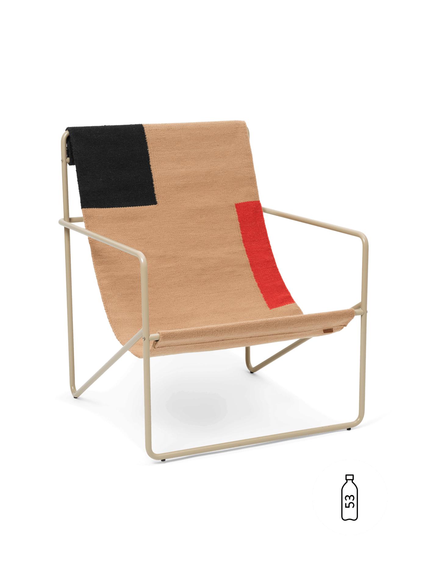 Desert Lounge Chair – Cashmere/Block Chairs And Benches