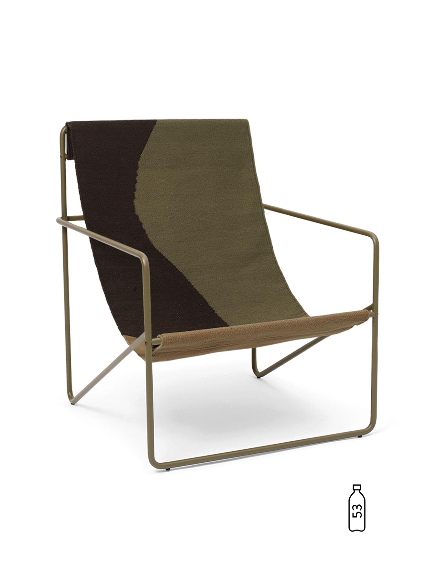 Desert Lounge Chair – Olive/Dune Chairs And Benches