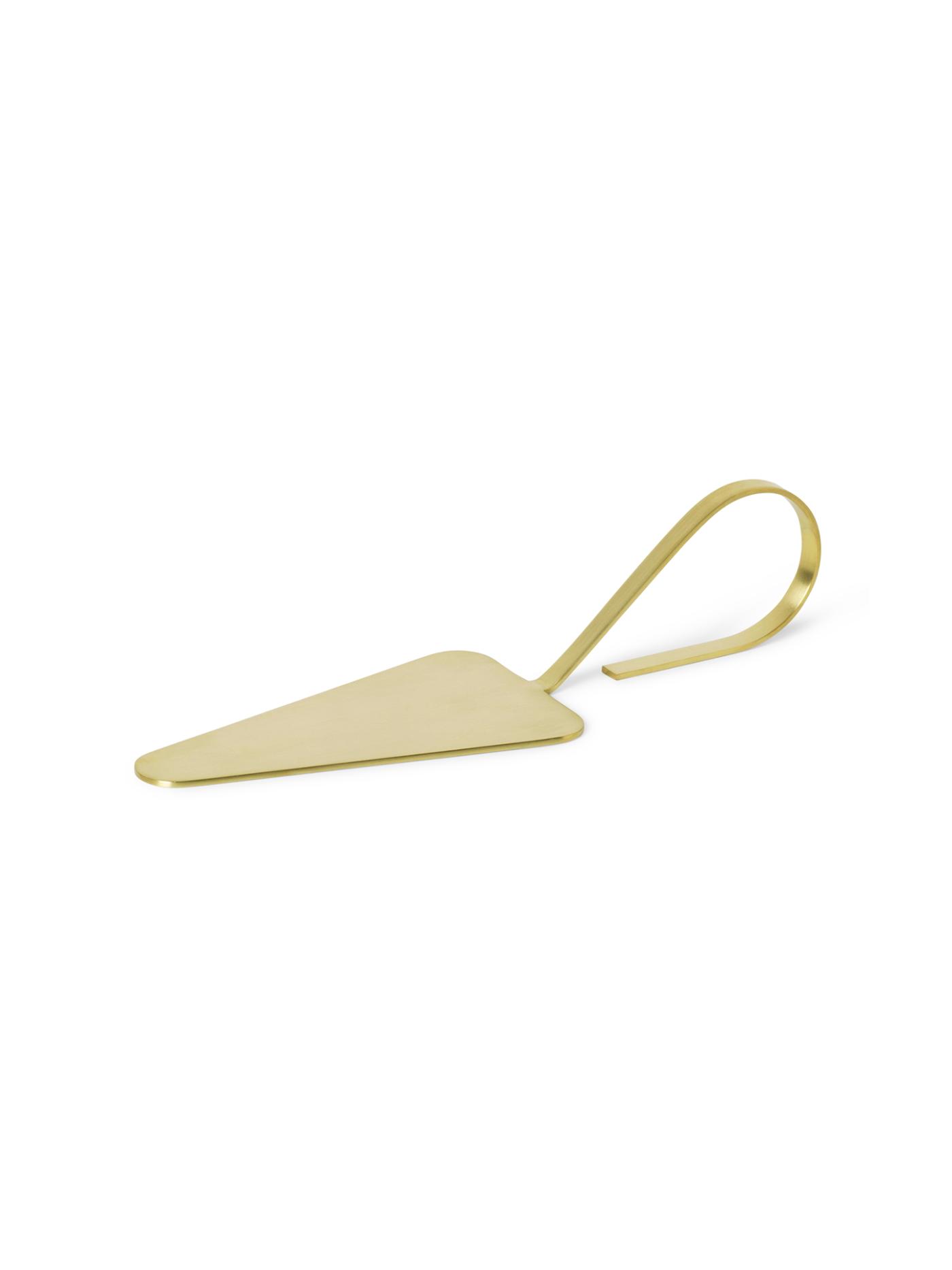 Fein Cake Server – Brass Kitchen