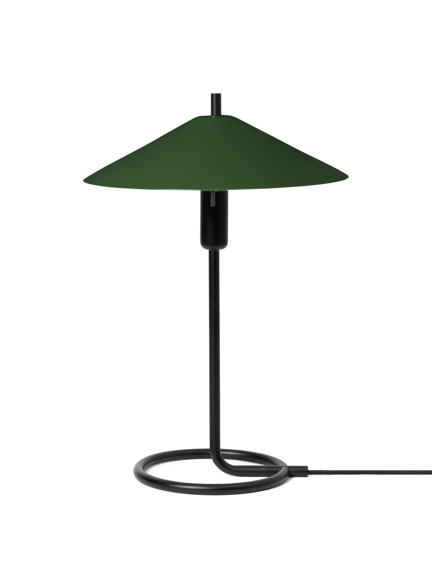 Filo Table Lamp – Black/Dark Olive – Ul Lighting