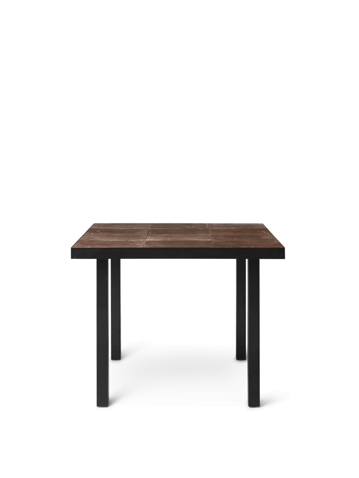 Flod Caf/U00E9 Table – Mocha/Black Furniture