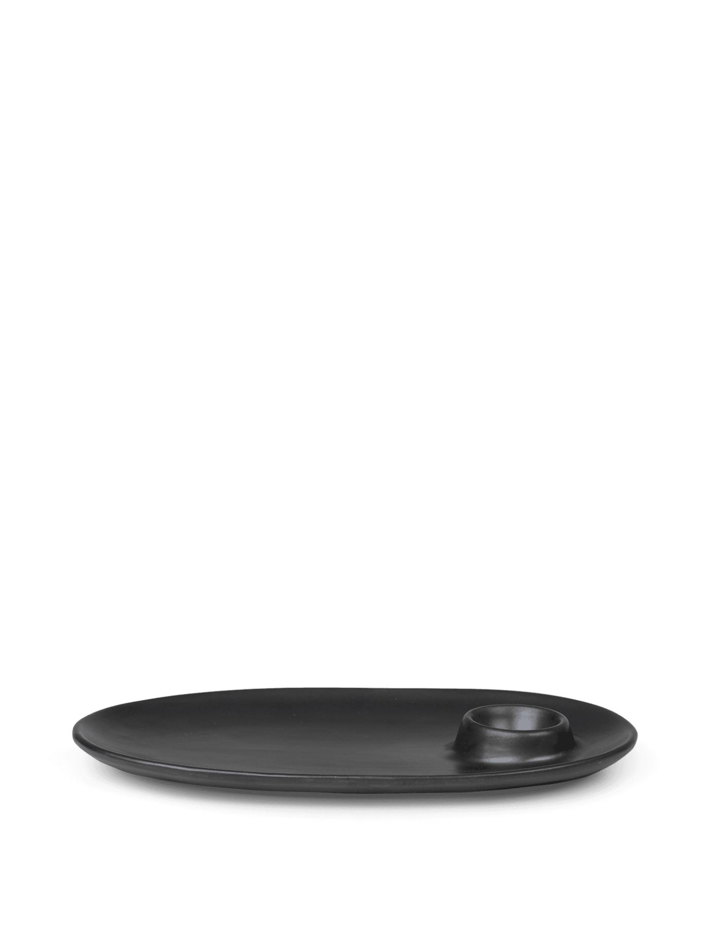 Flow Breakfast Plate – Black Kitchen