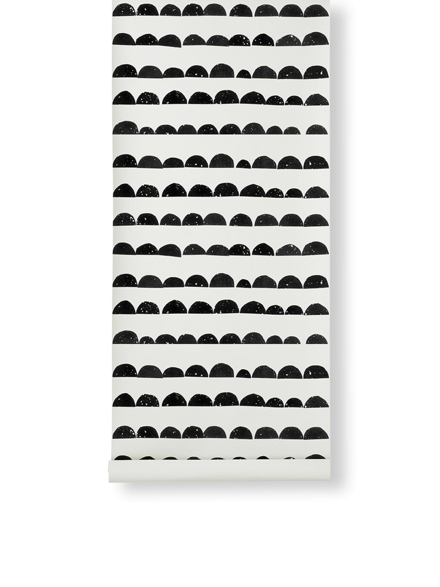 Half Moon Wallpaper – Black Accessories