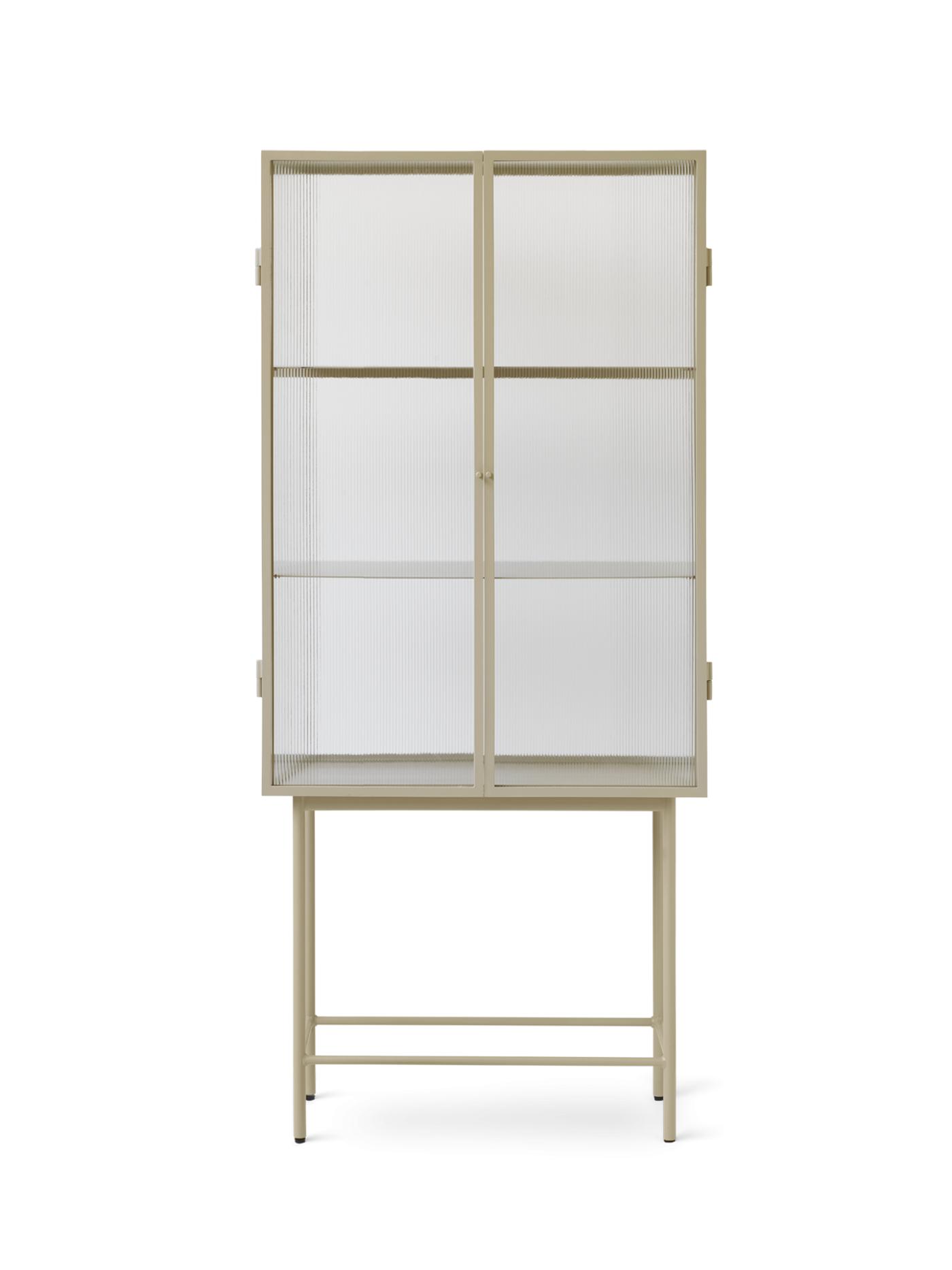 Haze Vitrine – Reeded Glass – Cashmere Furniture