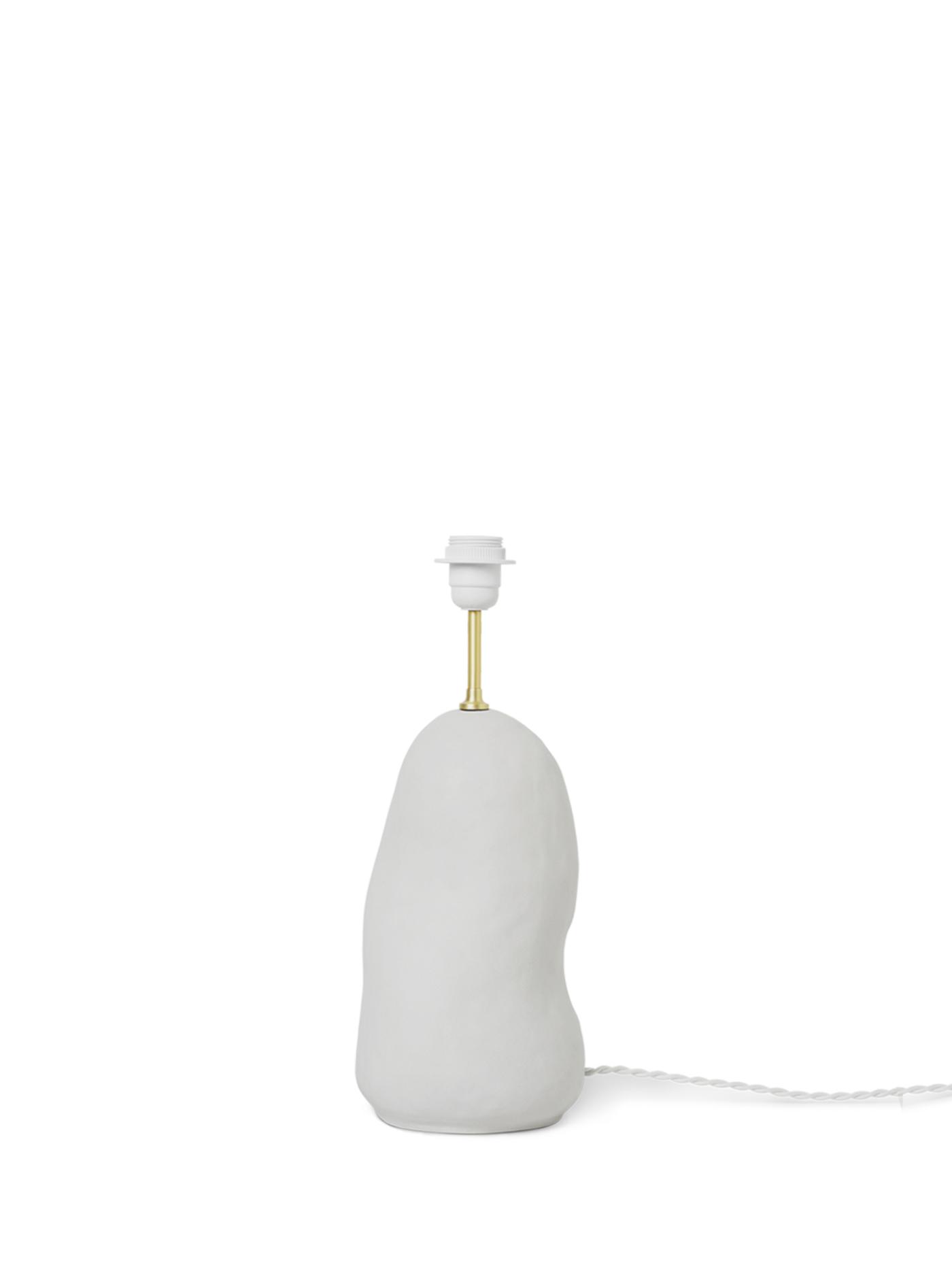 Hebe Lamp Base Medium – Off-White – Ul Lighting