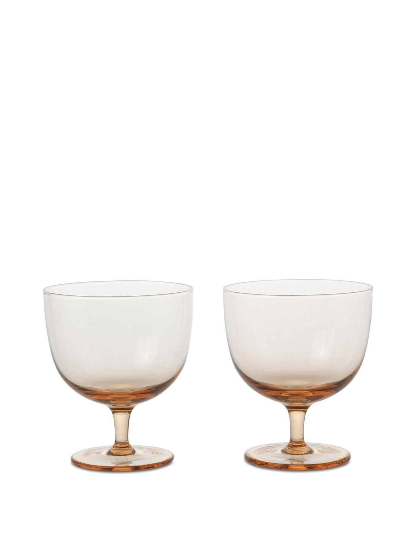 Host Water Glasses – Set Of 2 – Blush Glasses And Cups