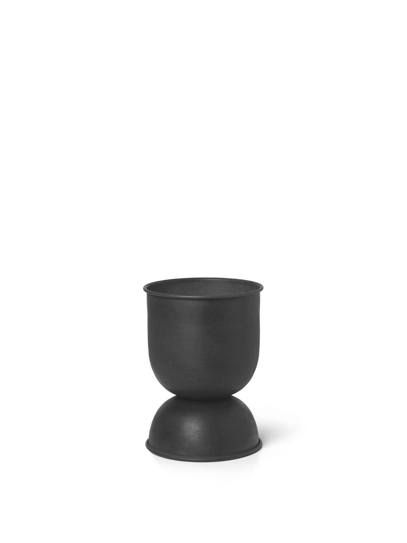 Hourglass Pot – Extra Small – Black Accessories