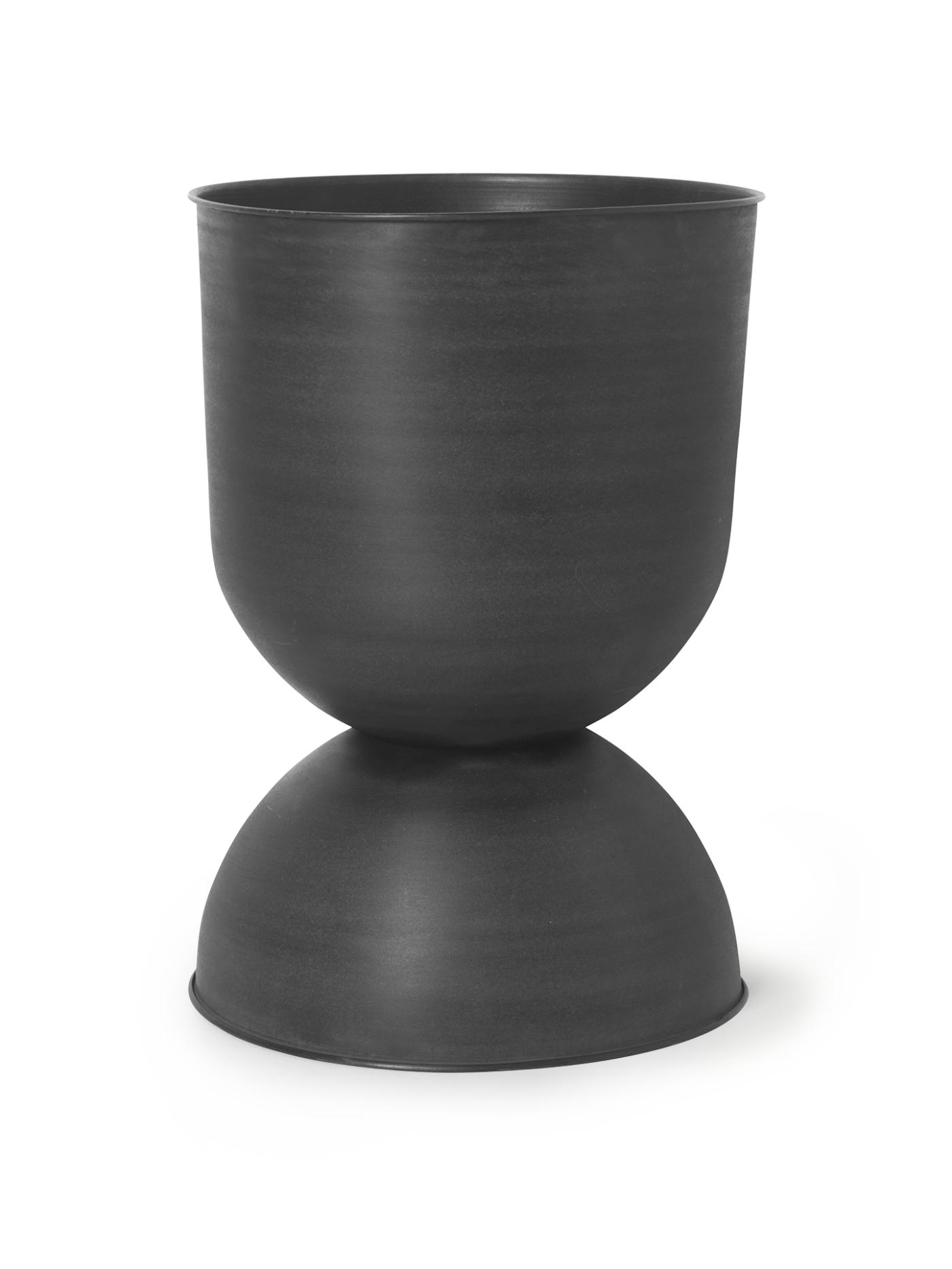 Hourglass Pot – Large – Black Accessories