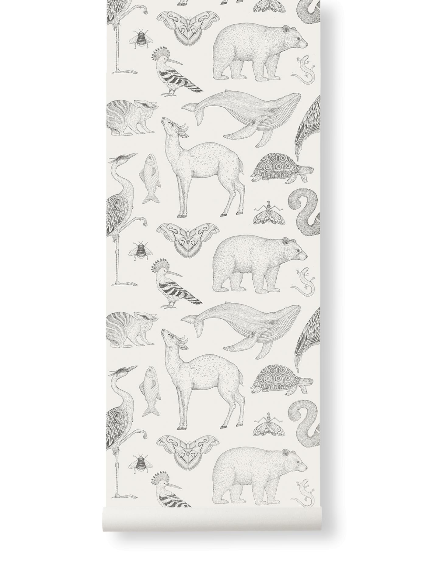 Katie Scott Wallpaper – Animals – Off-White Accessories