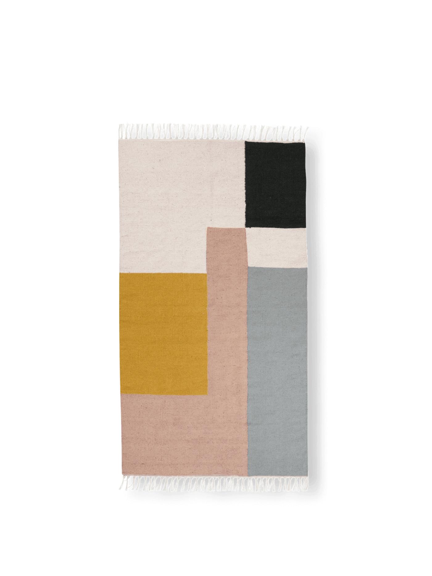 Kelim Rug – Squares – Medium Rectangular Rugs