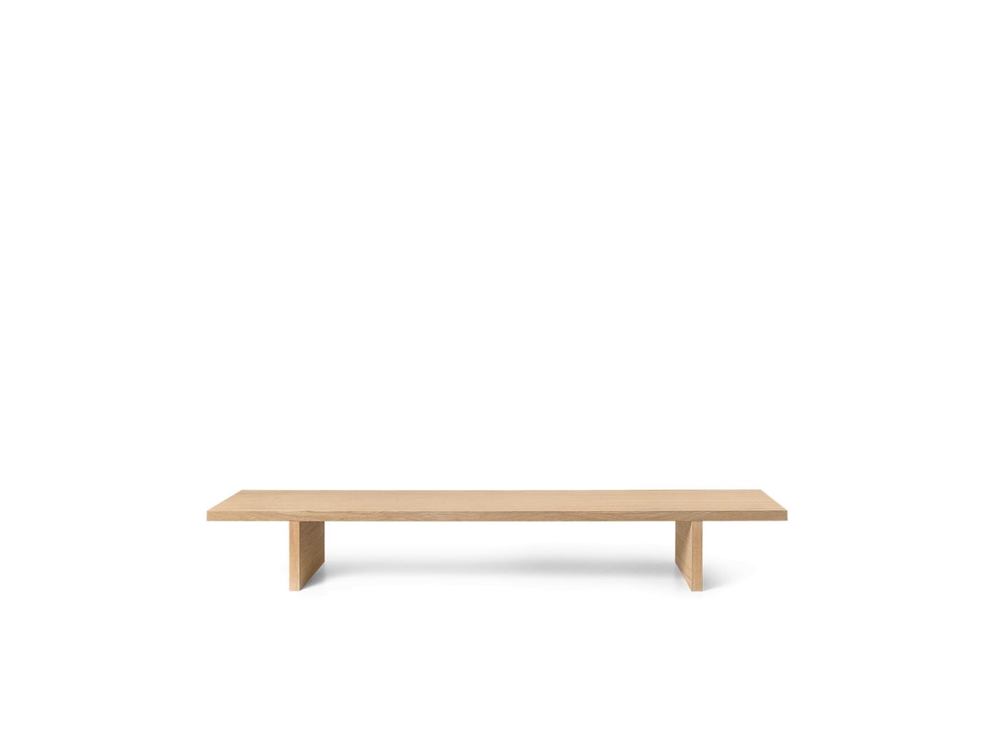 Kona Display Table – Natural Oak Veneer Furniture