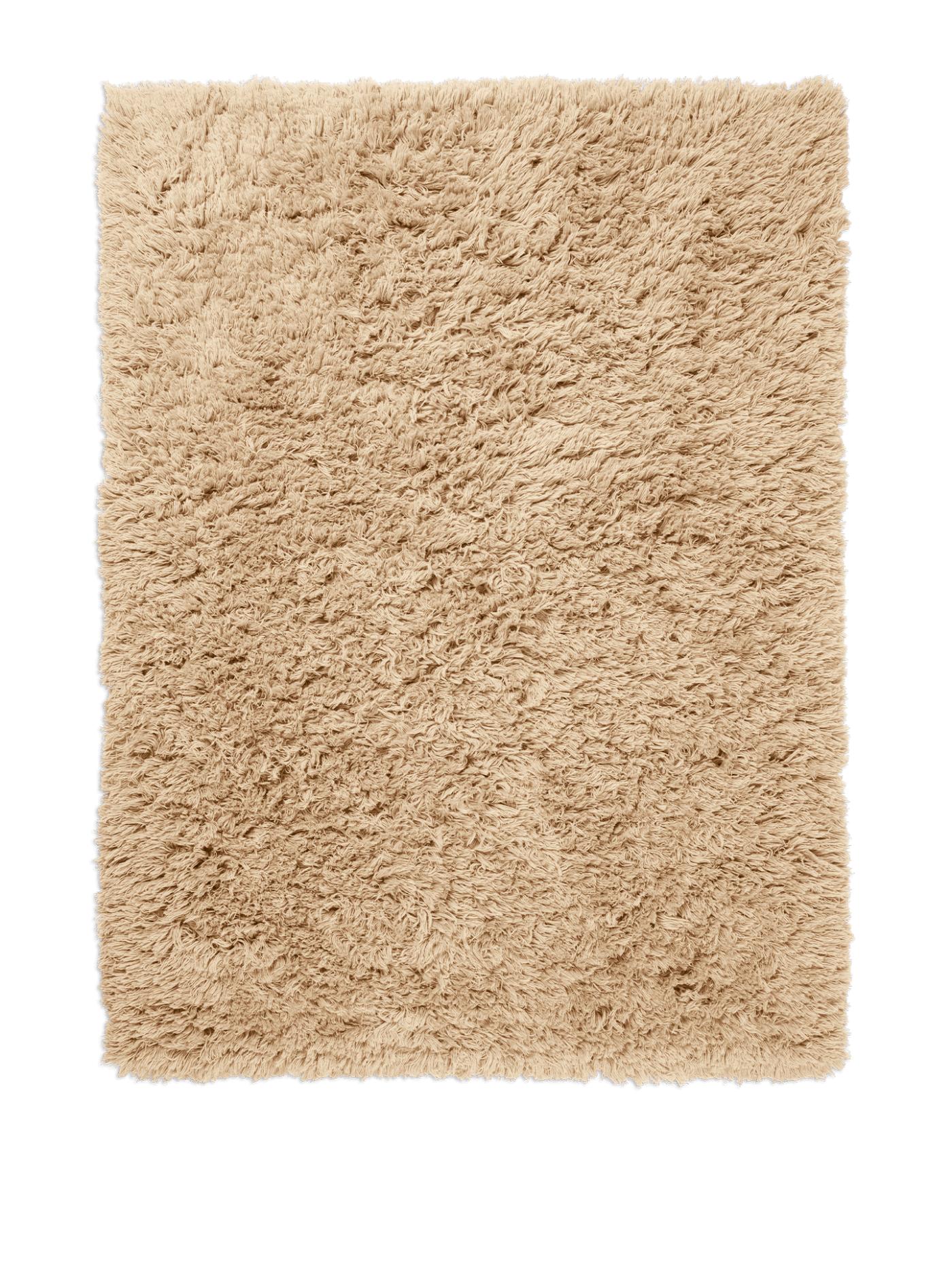 Meadow High Pile Rug – Light Sand Rectangular Rugs