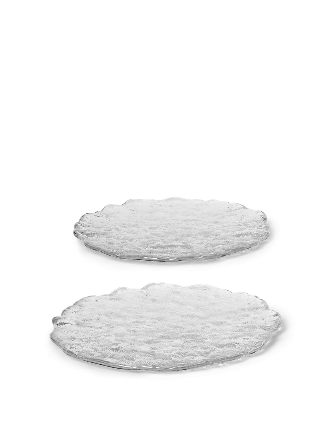 Momento Glass Stones – L – Set Of 2 – Clear Kitchen