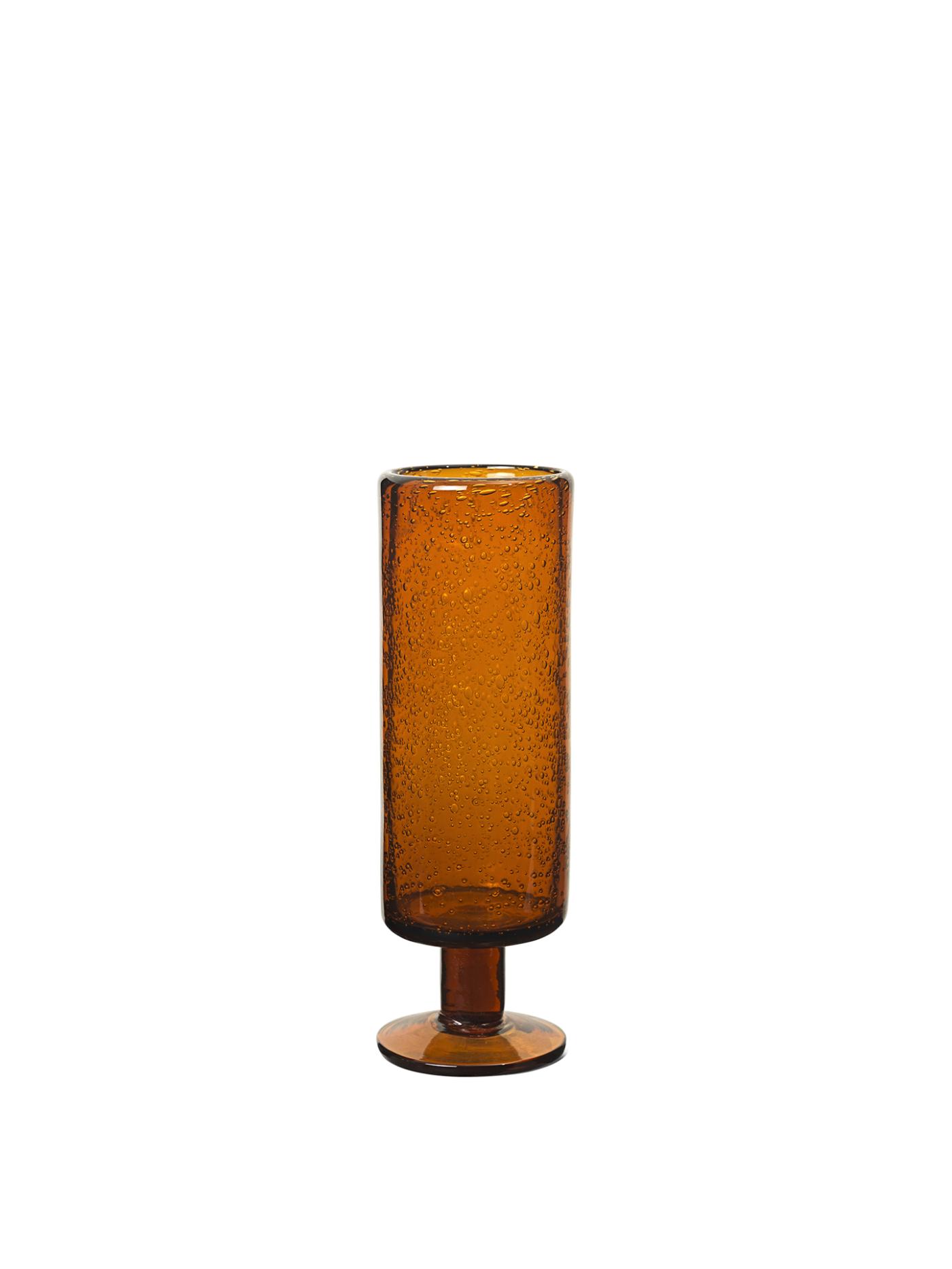 Oli Champagne Flute – Amber Glasses And Cups