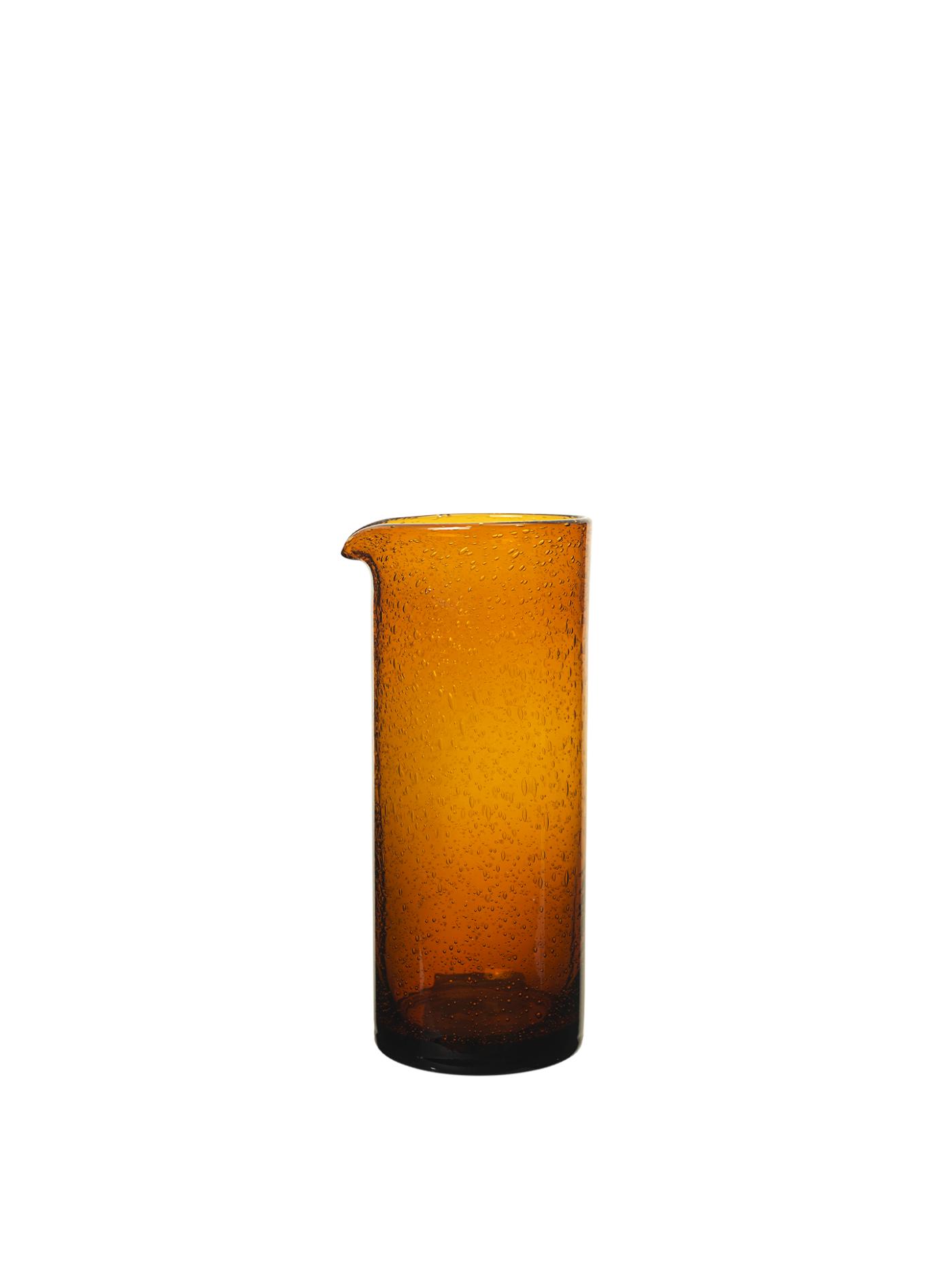 Oli Jug – Amber Glasses And Cups