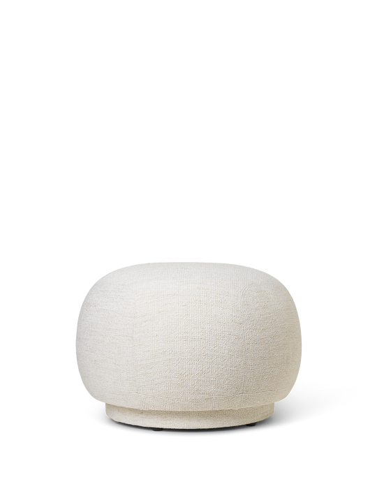 Rico Pouf – Boucl/U00E9 – Off-White – Us Furniture