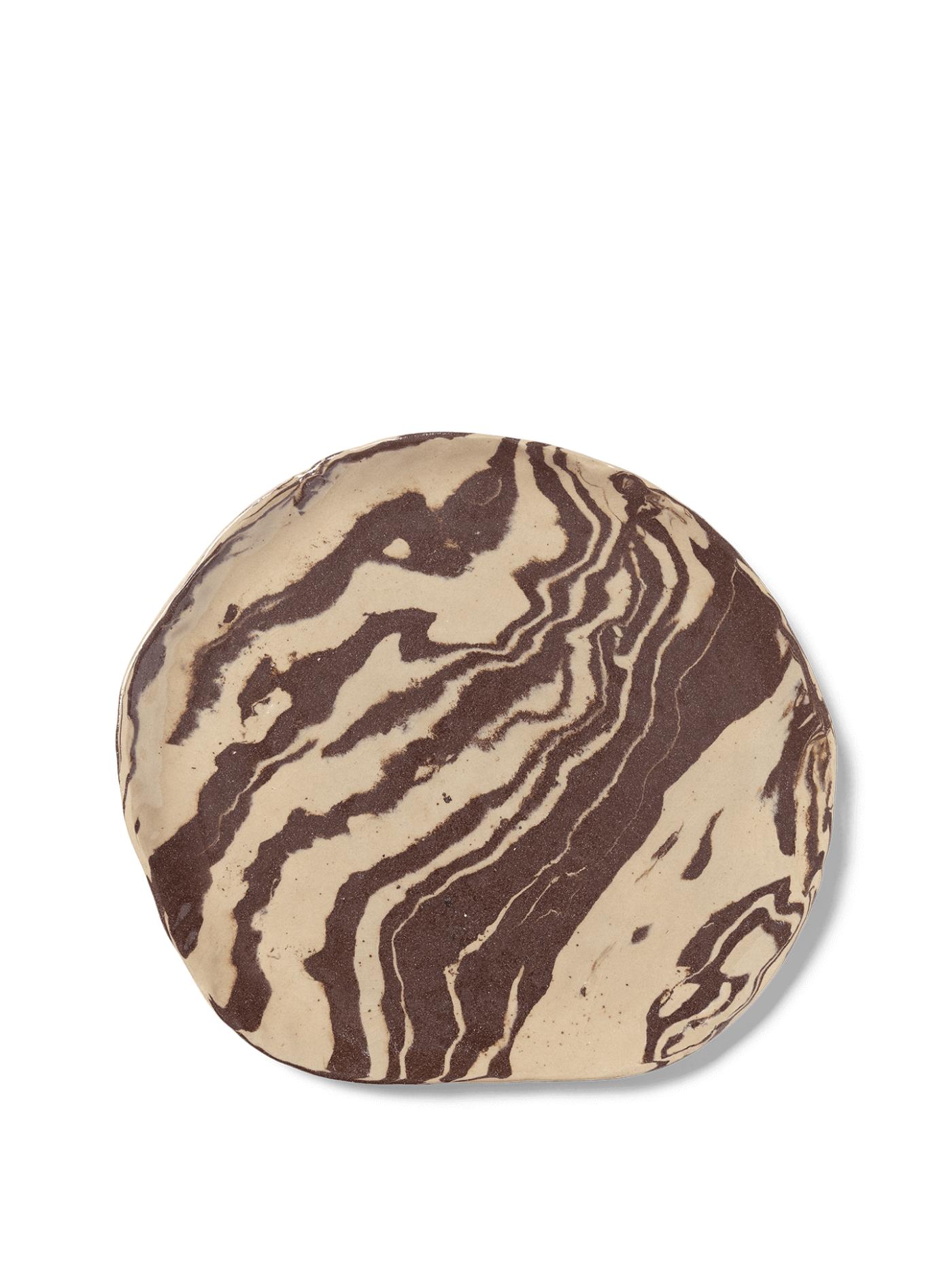 Ryu Platter – 34 – Sand/Brown Kitchen