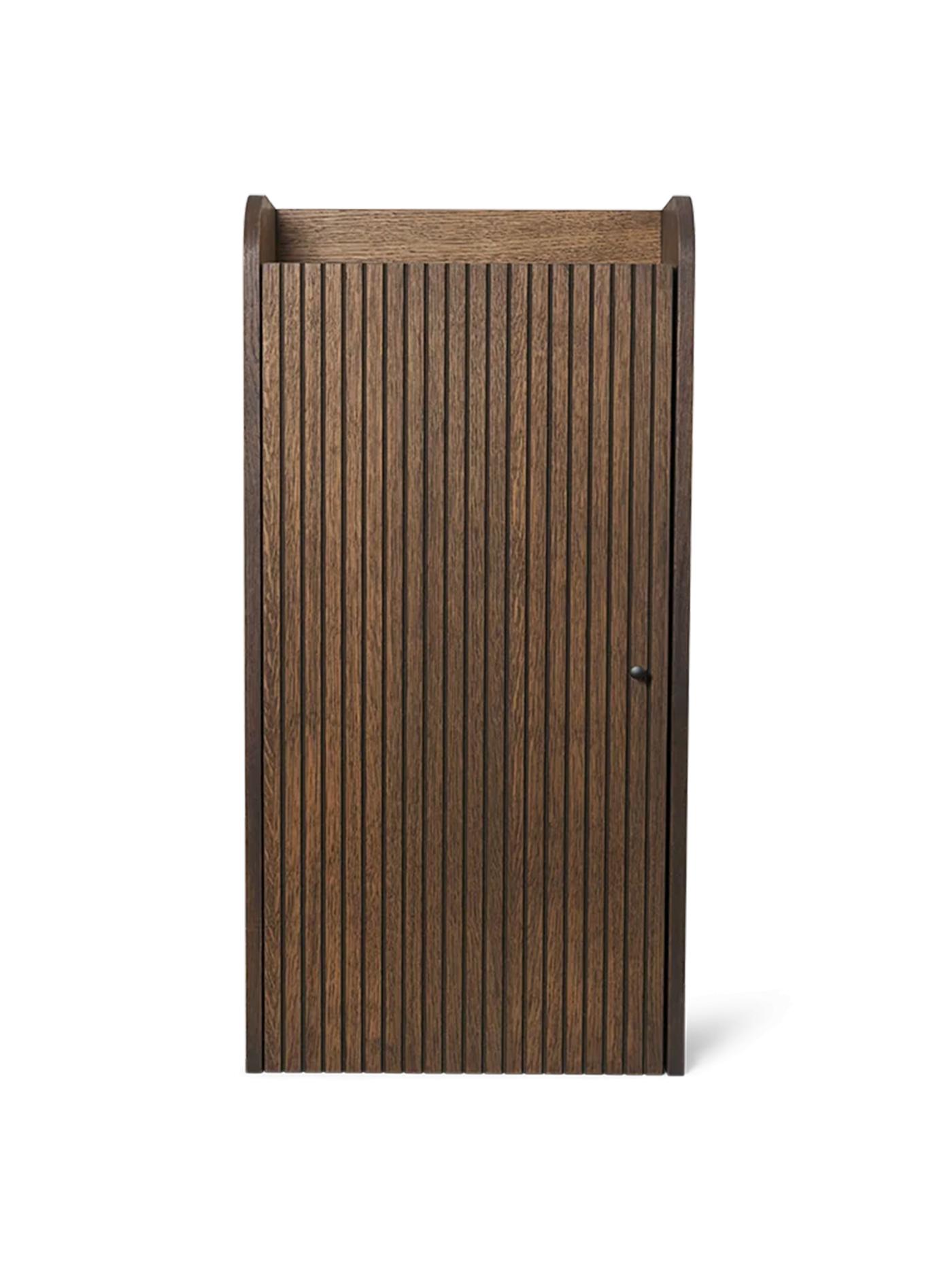 Sill Wall Cabinet – Dark Stained Oak Furniture