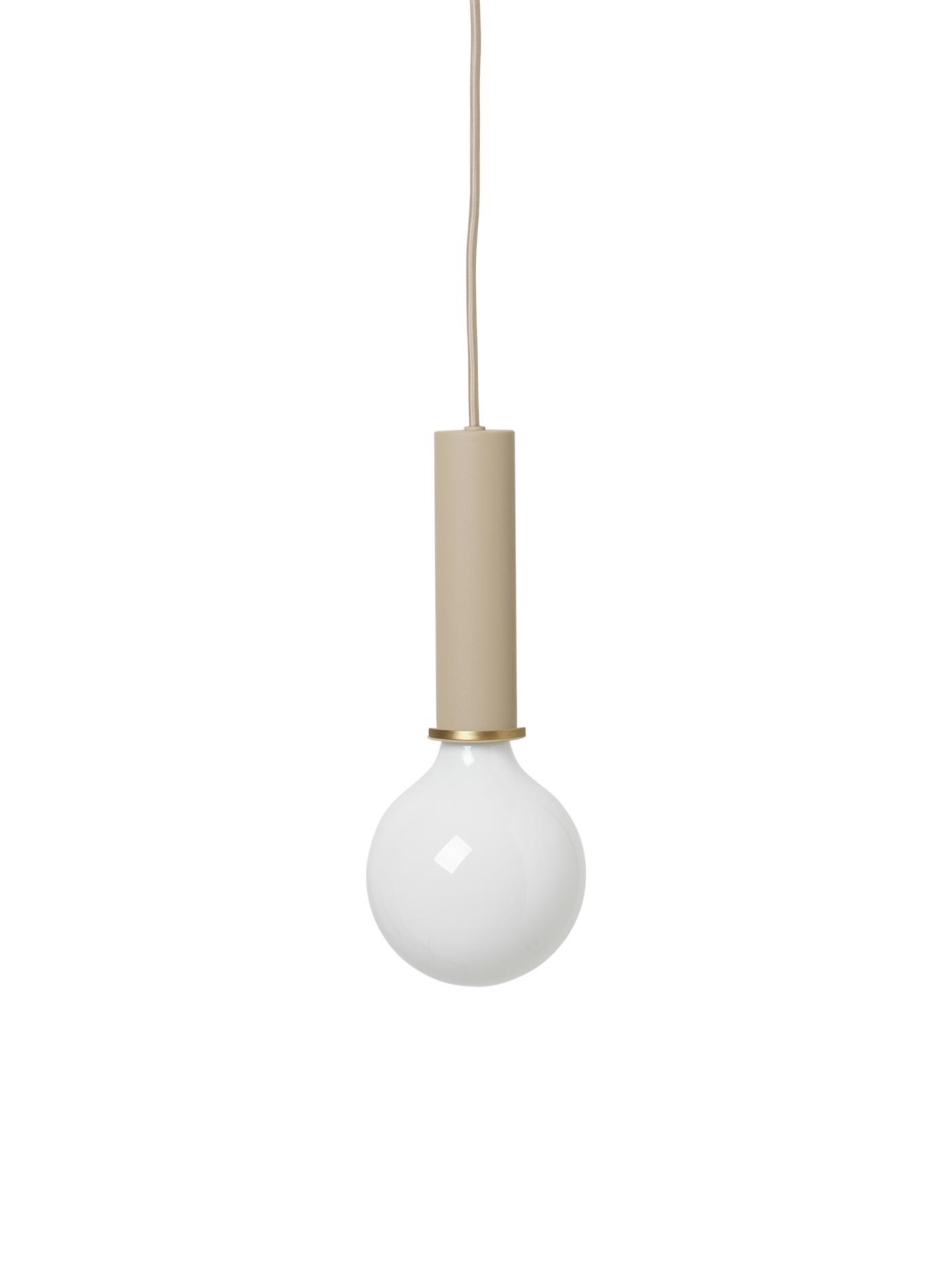 Socket Pendant High – Cashmere – Ul Lighting