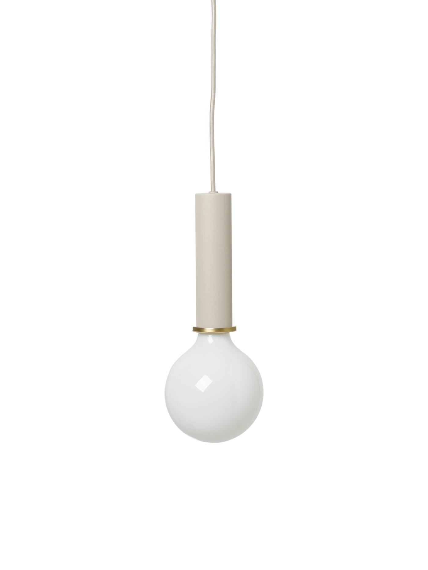 Socket Pendant High – Light Grey – Ul Lighting