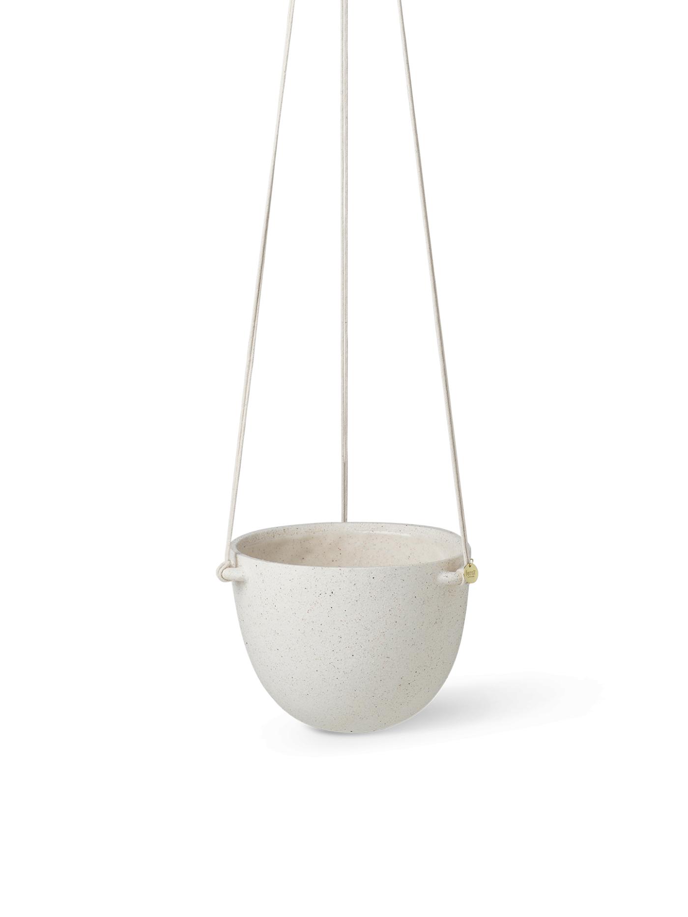 Speckle Hanging Pot – Large – Off-White Accessories