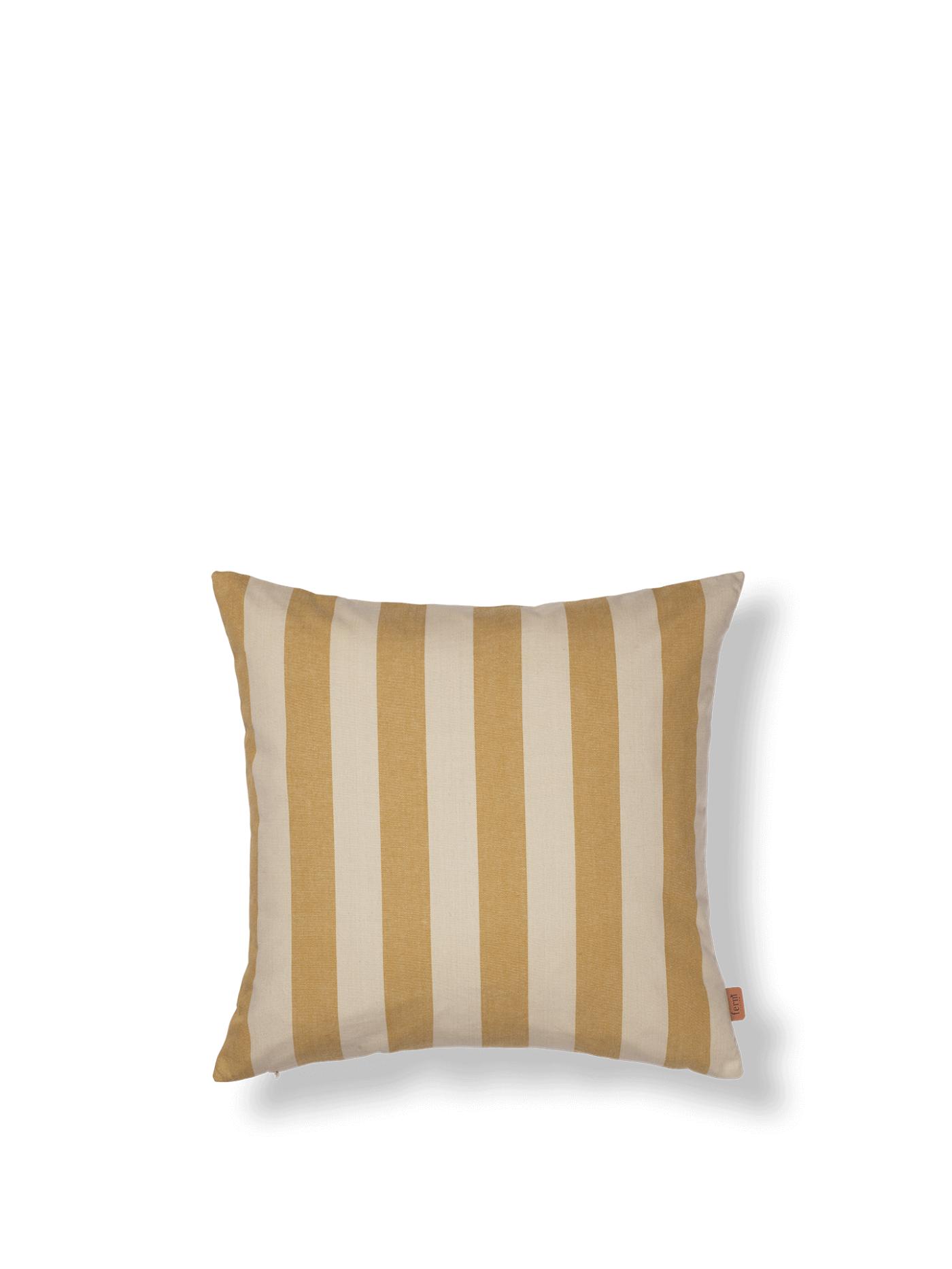 Strand Outdoor Cushion – Warm Yellow/Parchment Cushions