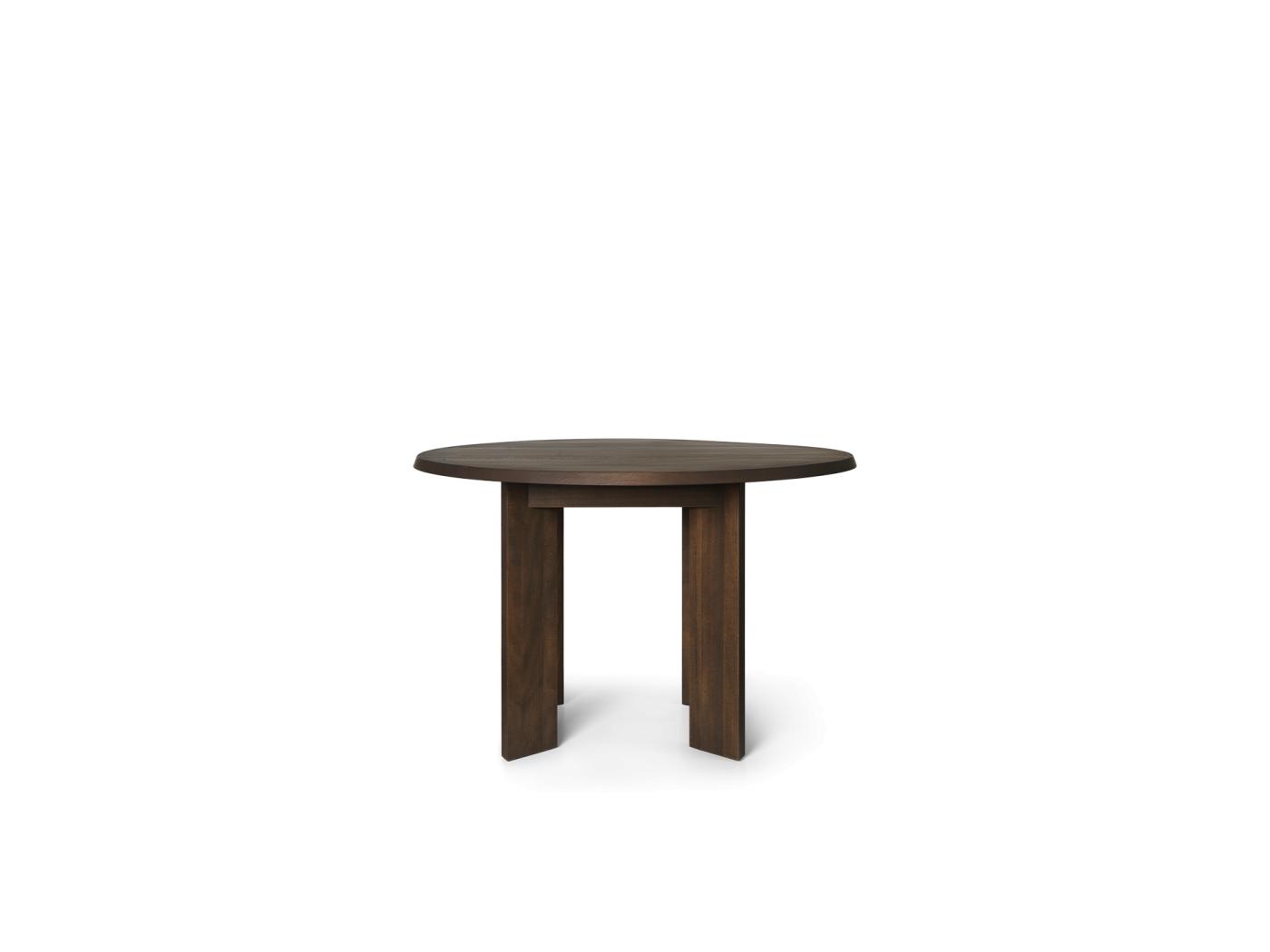 Tarn Dining Table – 115 – Dark Stained Beech Furniture