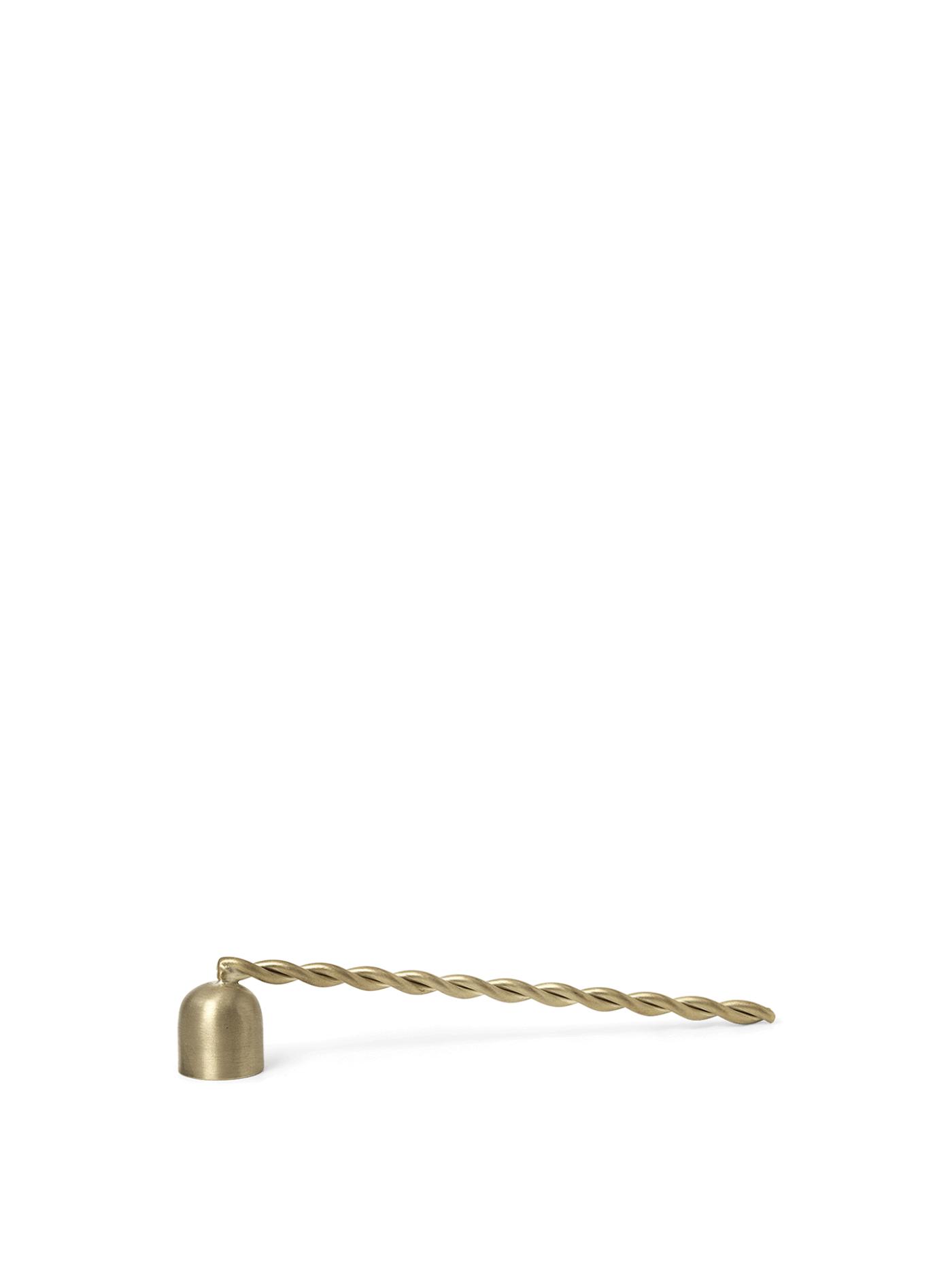 Twist Candle Snuffer – Brass Accessories