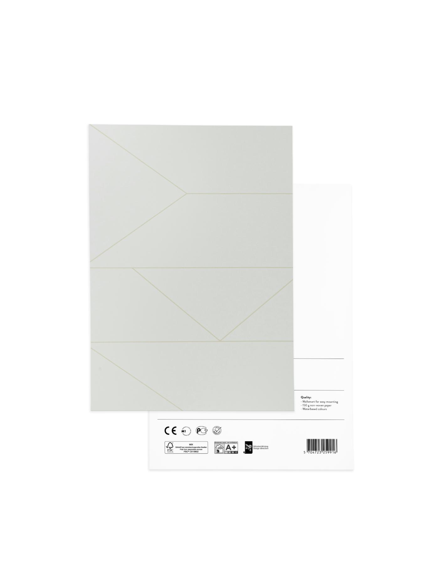 Wallpaper Sample – Lines – Offwhite Accessories