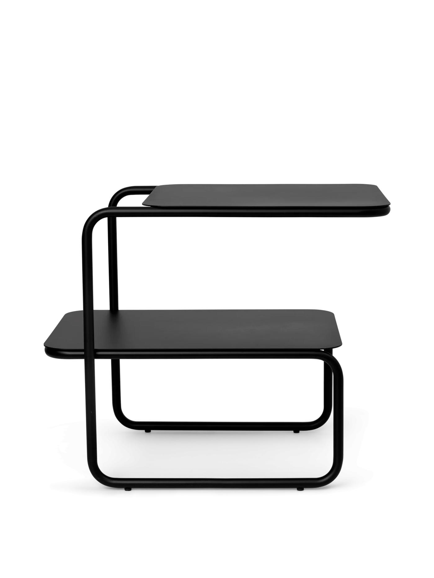 Level Side Table – Black Furniture