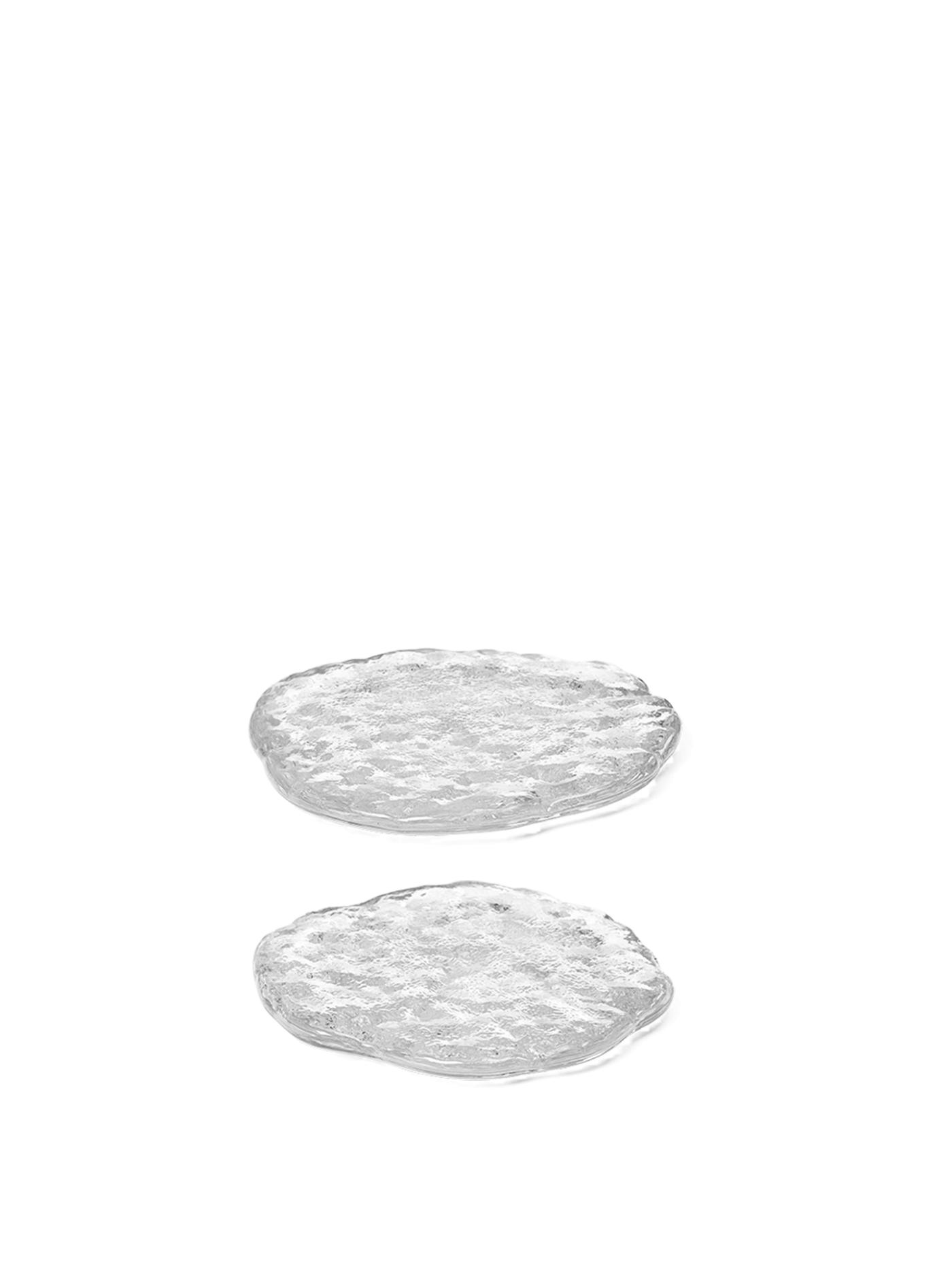 Momento Glass Stones – S – Set Of 2 – Clear Kitchen