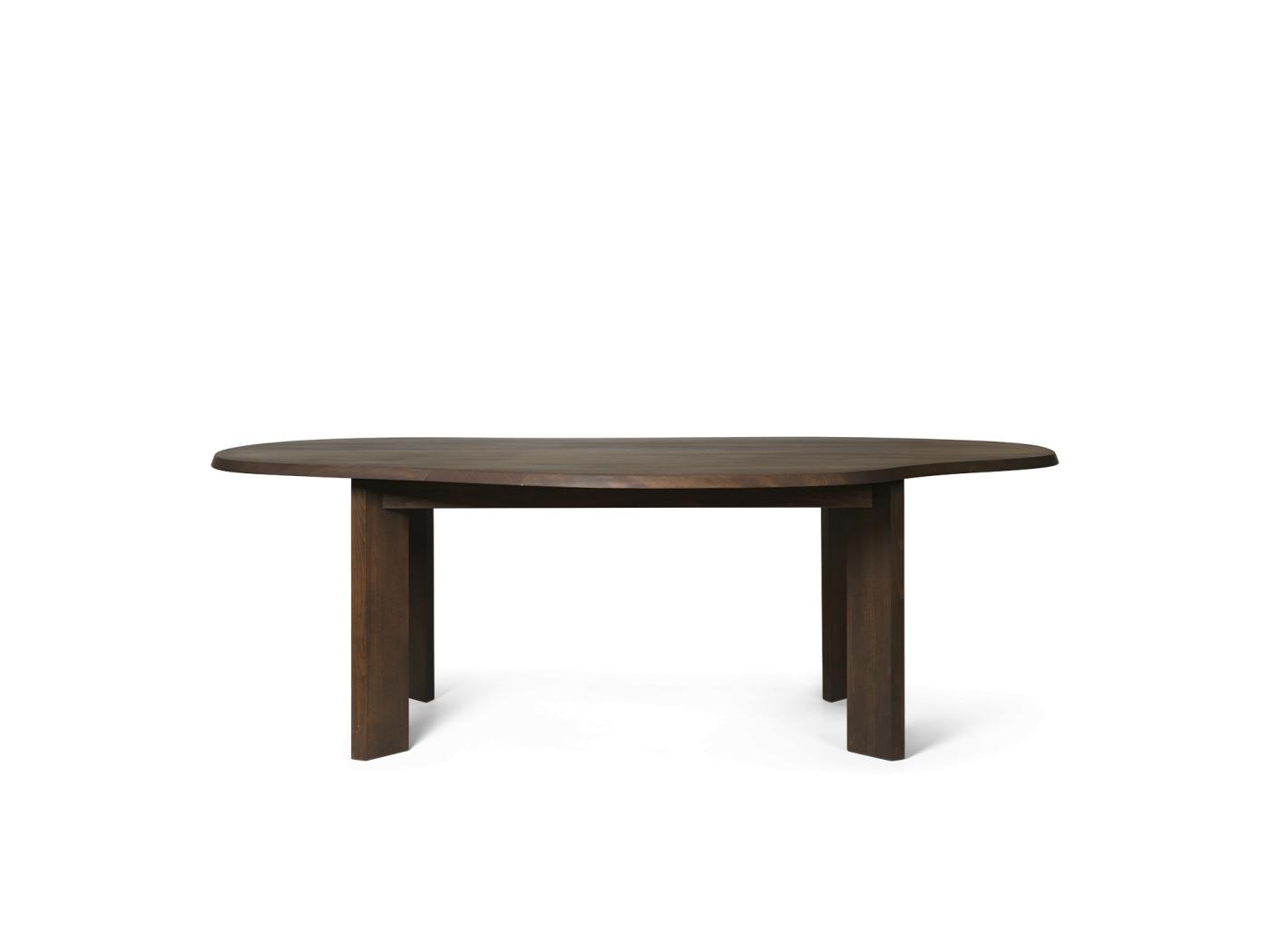 Tarn Dining Table – 220 – Dark Stained Beech Furniture